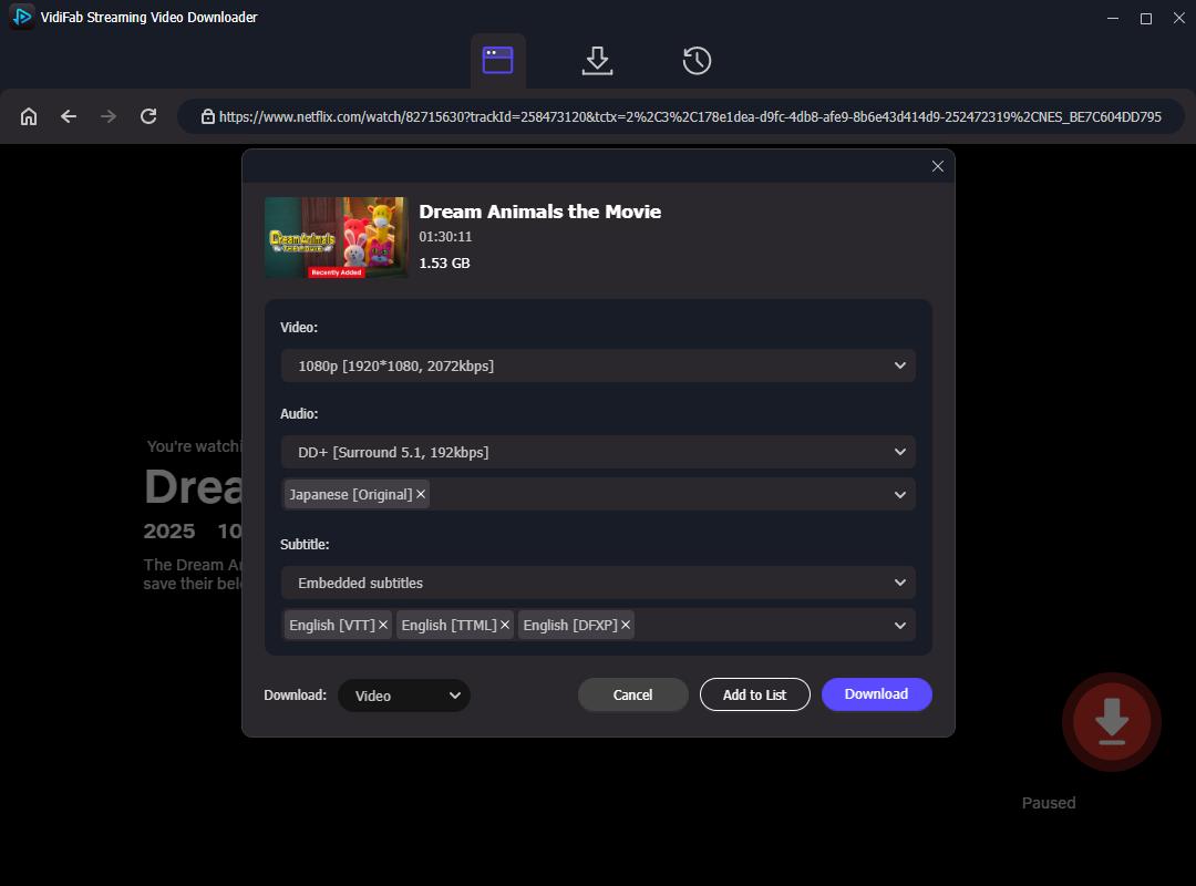 set netflix download preferences