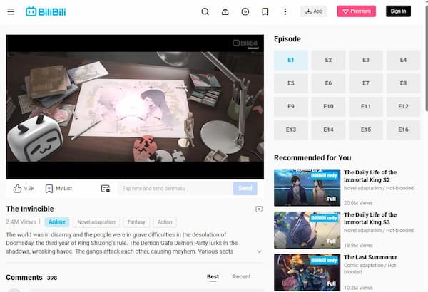 bilibili-anime