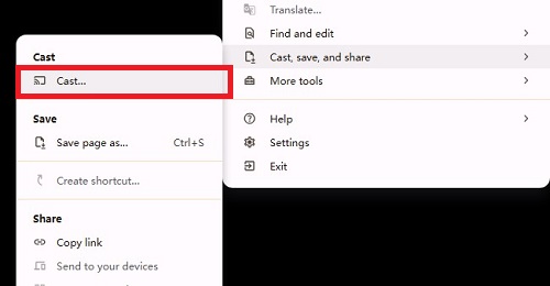 cast prime video from chrome to tv