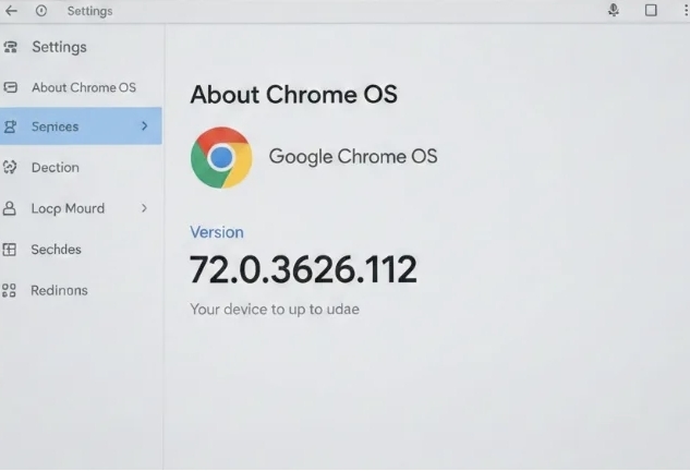 check chromebook version