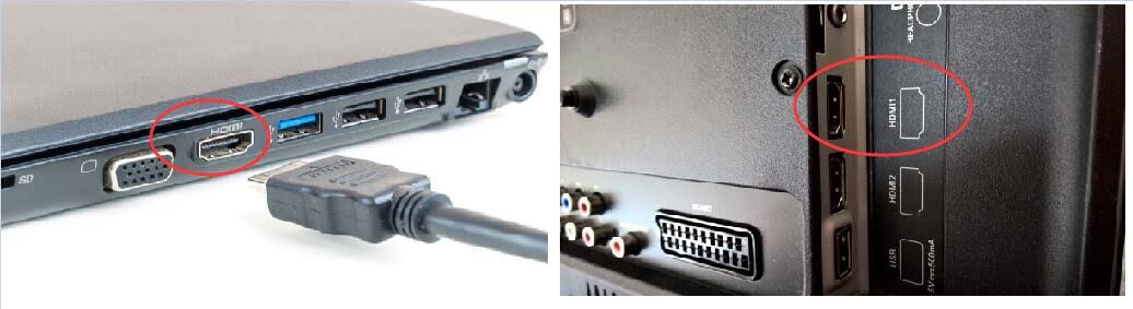 connect laptop to tv with hdmi cable