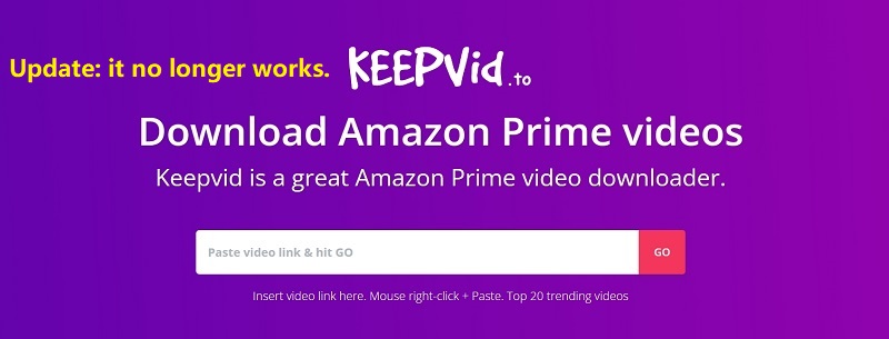  download amazon videos keepvid