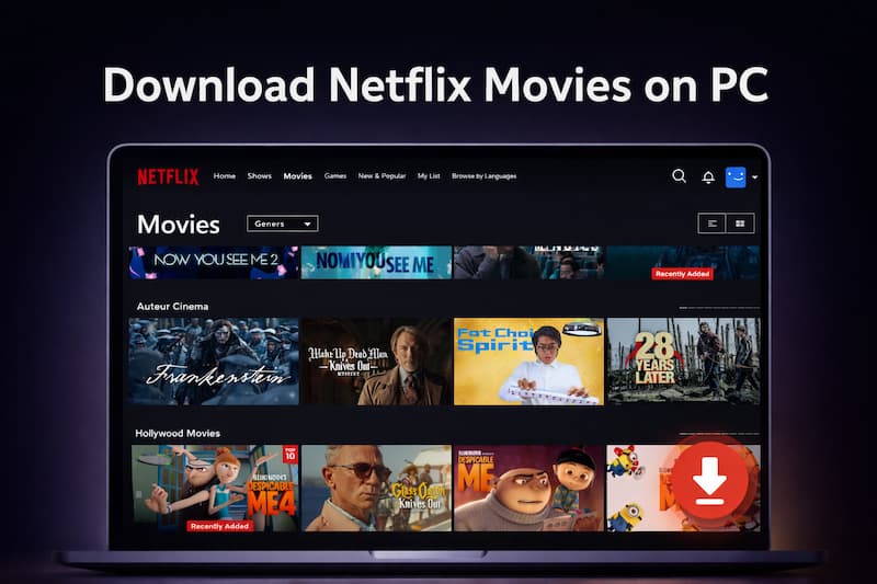 download netflix movies on pc