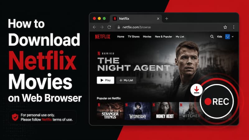 download netflix movies on web browser