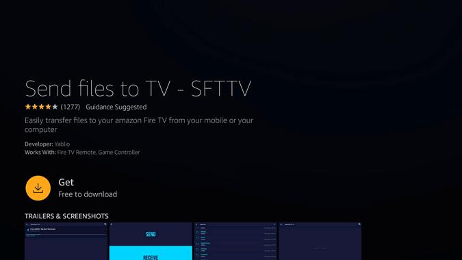download send files to tv app on firestick