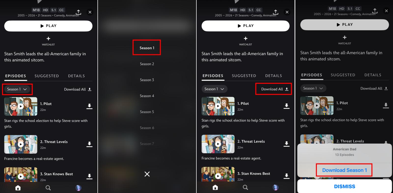 download shows on disney plus