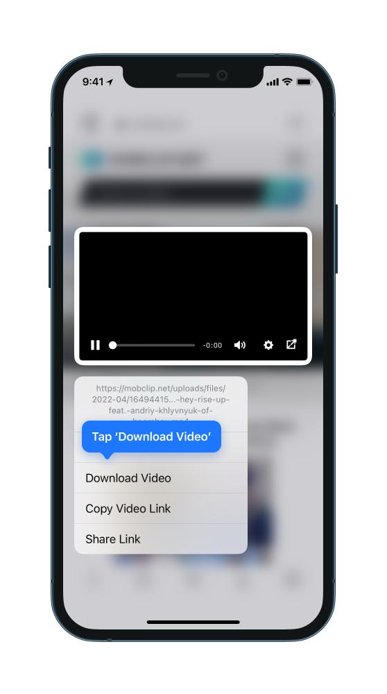 download videos in aloha browser