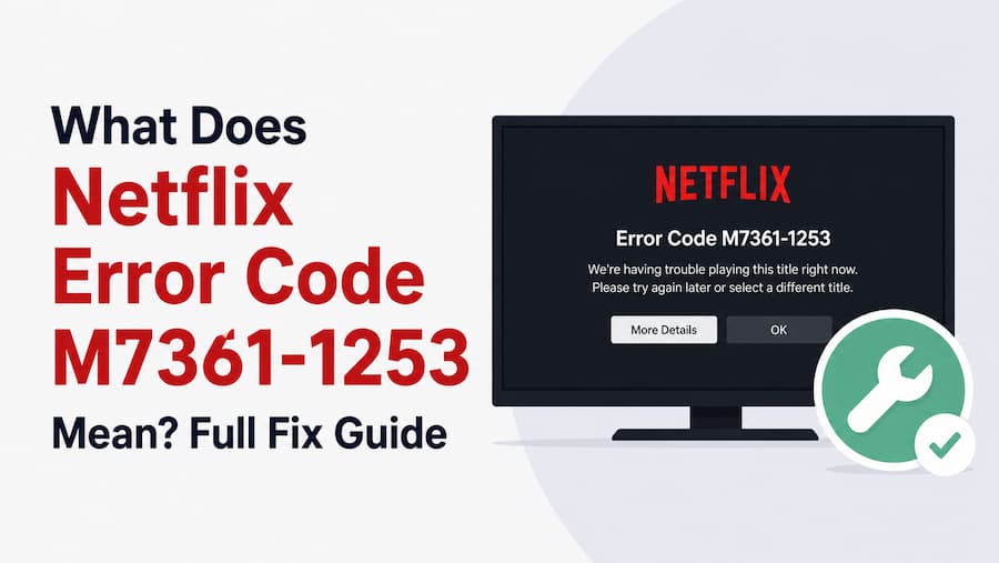 fix netflix error code m7361 1253