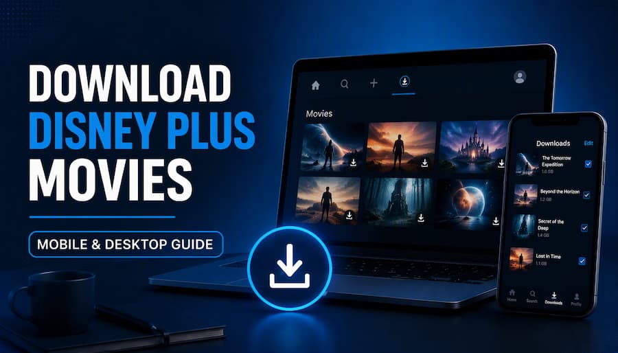 how to download movies on disney plus