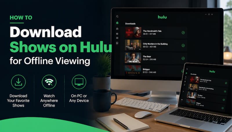 how to download shows on hulu