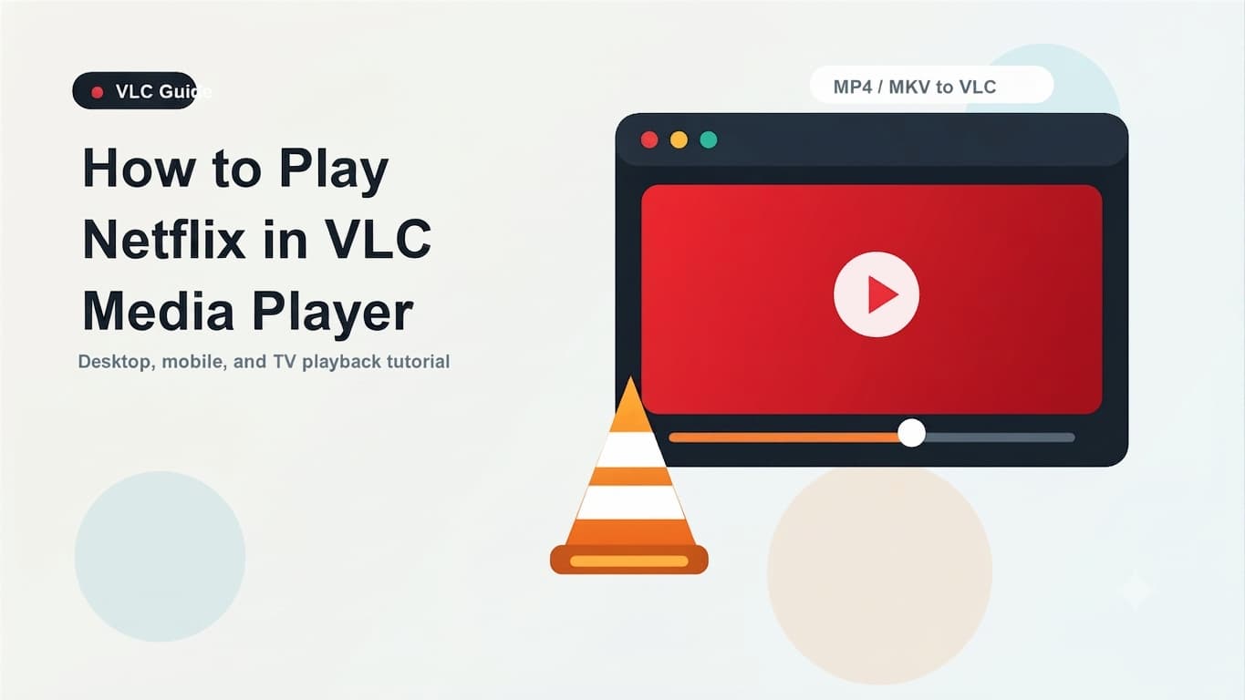 how to play netflix in vlc