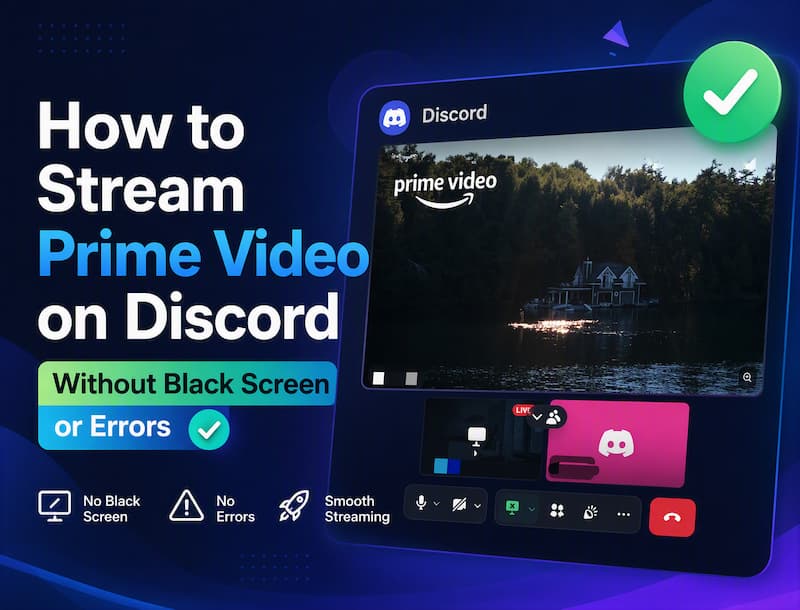 how to stream prime video on discord