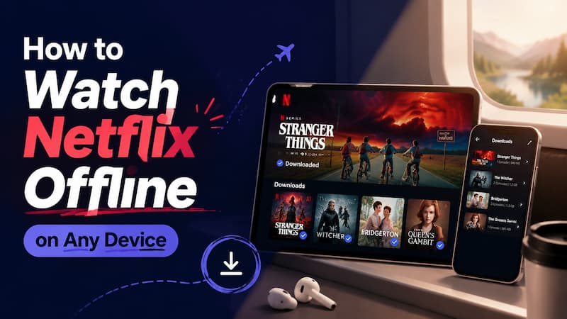 how to watch netflix offline