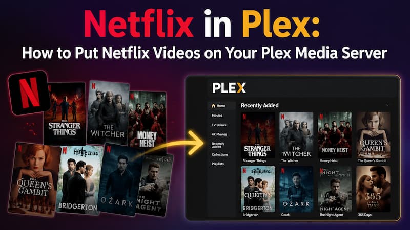 how to watch netflix on plex