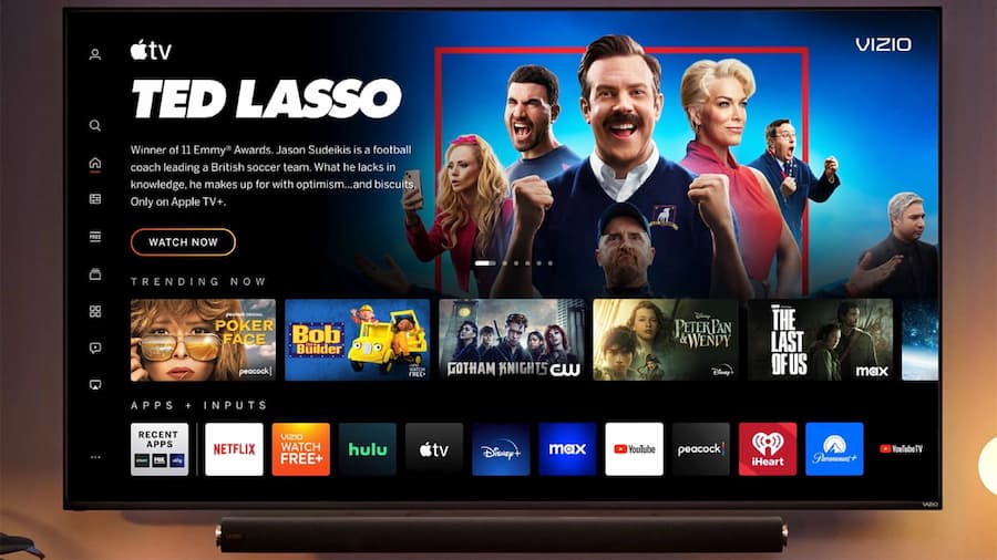 locate the netflix app on vizio tv