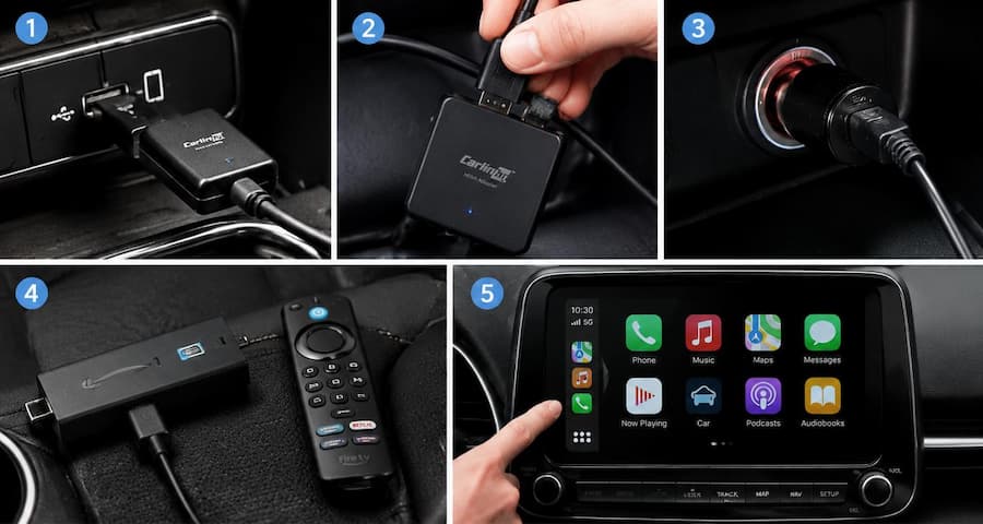 netflix carplay adapter and firestick