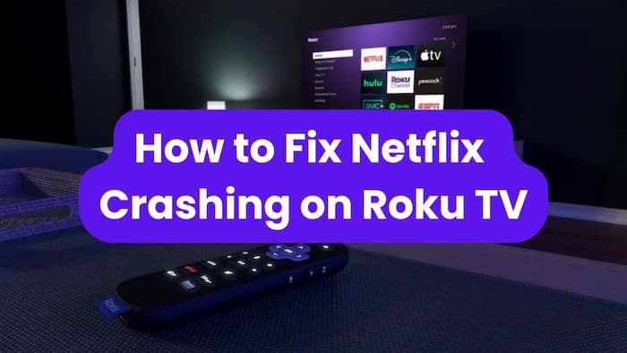 netflix keeps crashing on roku