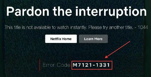 netflix this title not available error code