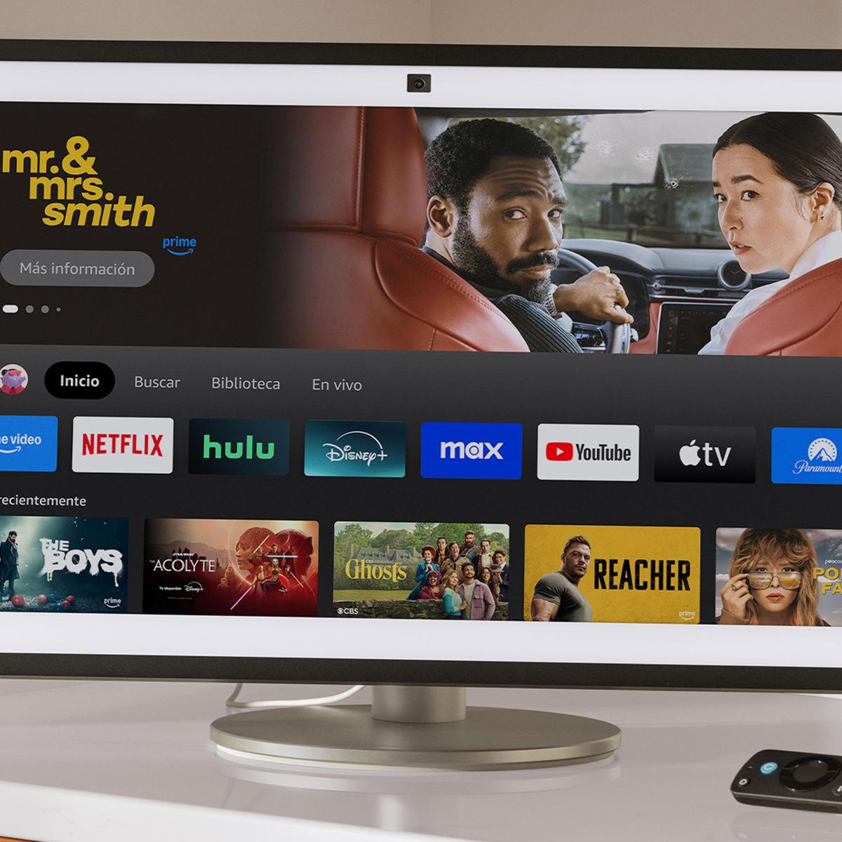 open netflix on echo show 21
