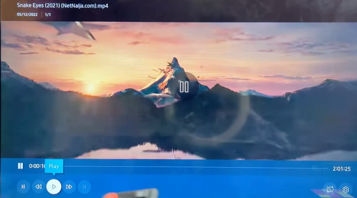 play downloaded videos from usb on samsung tv