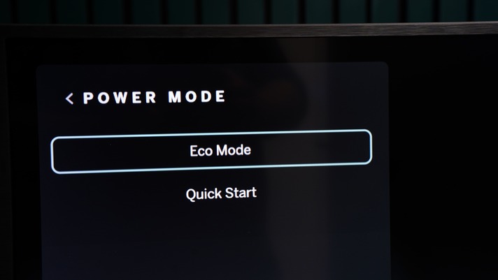 power mode to eco mode on vizio tv
