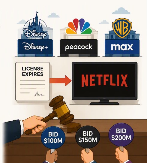 right holders sell to higher bidders