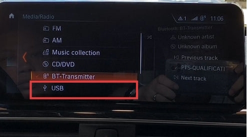set car source to usb