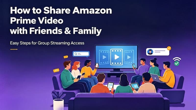 share amazon prime video with friends