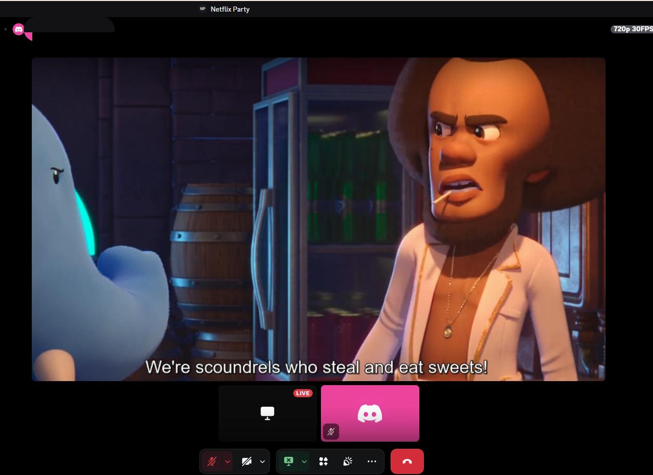 stream netflix on discord via local playback