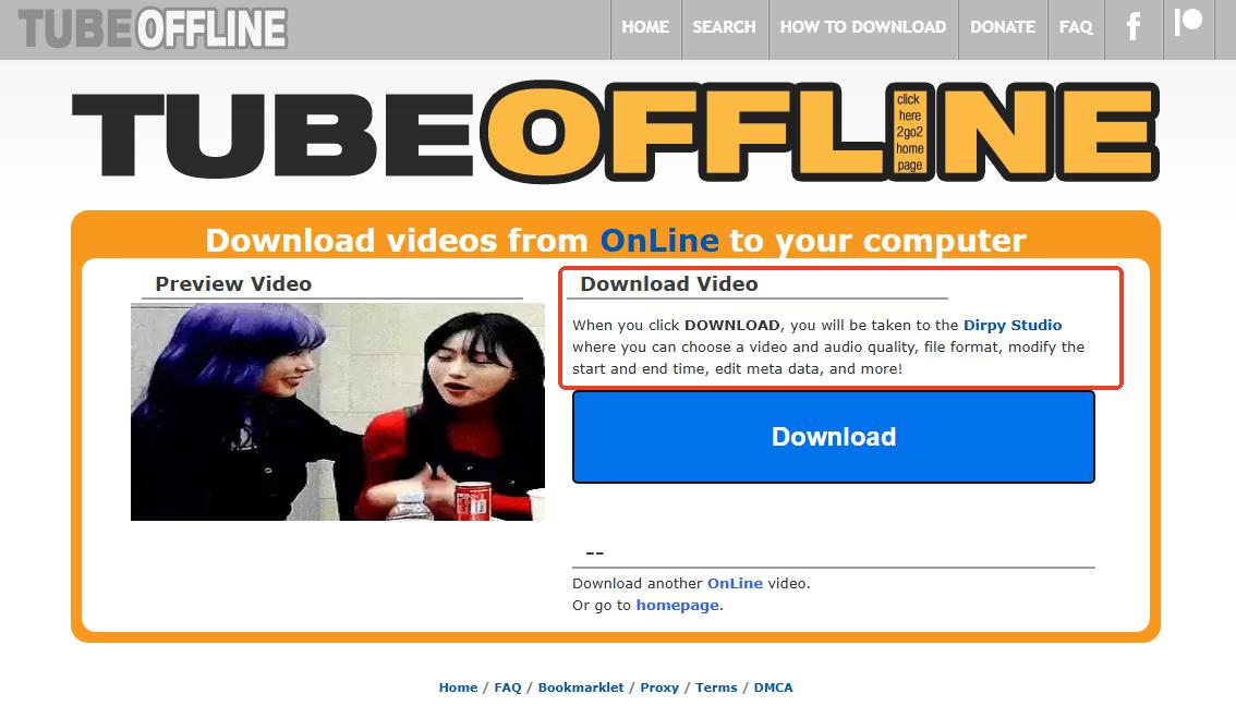 tubeoffline downloader