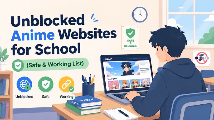 unblocked anime websites