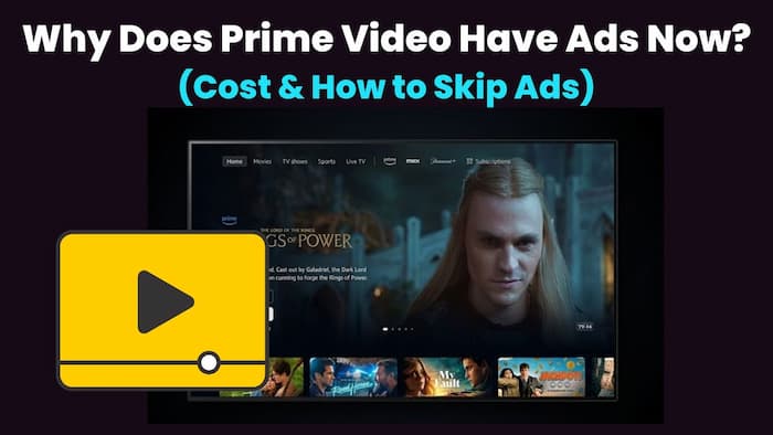 why does prime video have ads